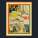 Para Todos Art Deco "One too many" Poster 12 x 16<br><div class="desc">Art Deco Cover for Para Todos "One to many"</div>