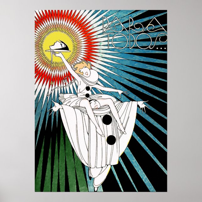 Para-Todos Vintag Poster (Vorne)