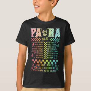 Para Tour Paraprofessionelles Team Rock Lehrer Byc T-Shirt
