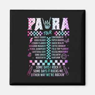 Para Tour Teacher zurück zur Schule Happy First Da Magnet