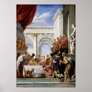 Parabel Lazarus, Domenico Fetti Fine Art Poster