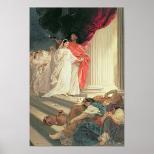 Parable of the Wise and Foolish Jungfrauen, 1886 Poster