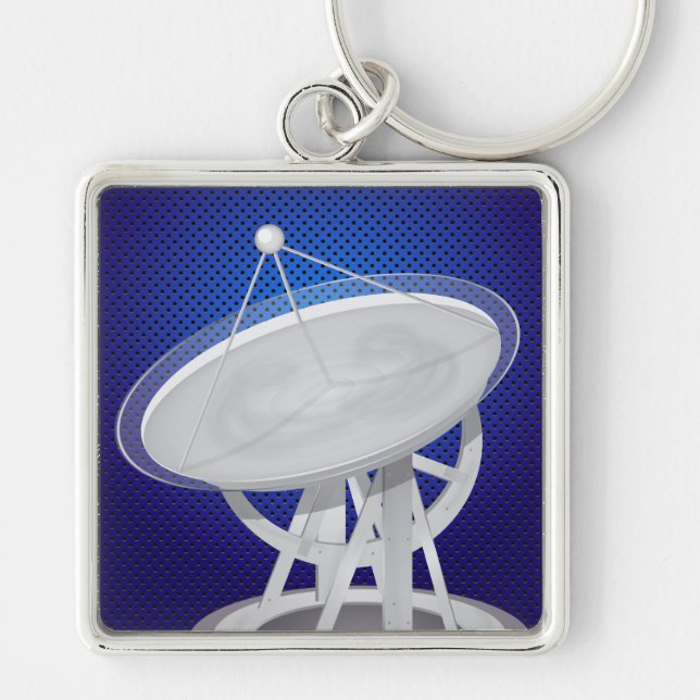 Parabolantenne Schlüsselanhänger (Vorne)