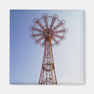 Parachute Jump - Coney Island, NYC-Magnet Magnet