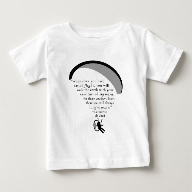 paraDaVinci Baby T-shirt (Vorderseite)
