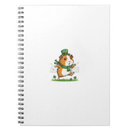 Parade Fan Guinea Pig St.Patrick's Day Notizblock