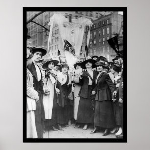 Parade Garment Workers NYC 1916 Poster