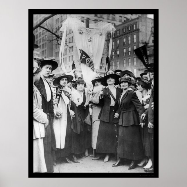 Parade Garment Workers NYC 1916 Poster (Vorne)
