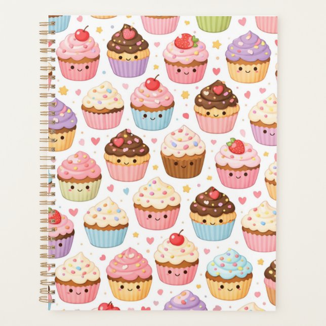 Parade of Cupcakes Planner Planer (Vorderseite)