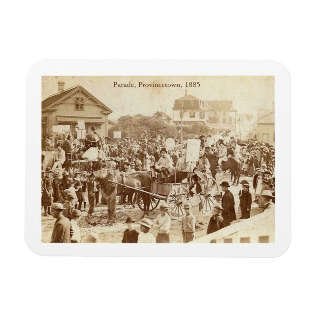 Parade, Provinz, 1885 Vintag Magnet (Horizontal)
