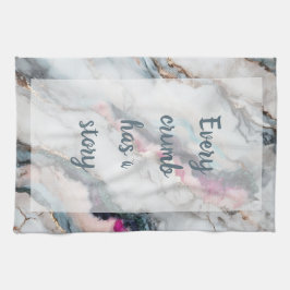 Parade - Weiß Geschirrtuch