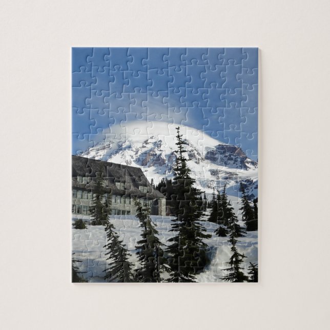 Paradies beim Mount Rainier Puzzle (Vertikal)
