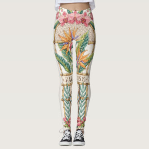 Paradies Blumenleggins Leggings