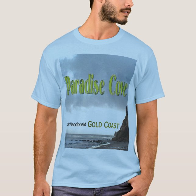 Paradies-Bucht - Malibu CA T-Shirt (Vorderseite)