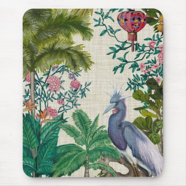Paradies Chinoiserie Mousepad (Vorne)