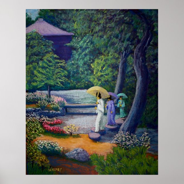 Paradies für Spaziergänge Poster (Vorne)