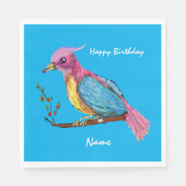 Paradies Geburtstagsfeier Serviette