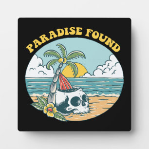 PARADIES GEFUNDEN FOTOPLATTE