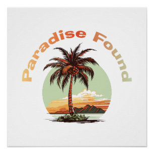 Paradies gefunden poster