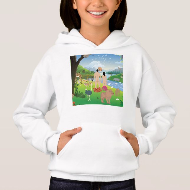Paradies Hoodie (Vorderseite)