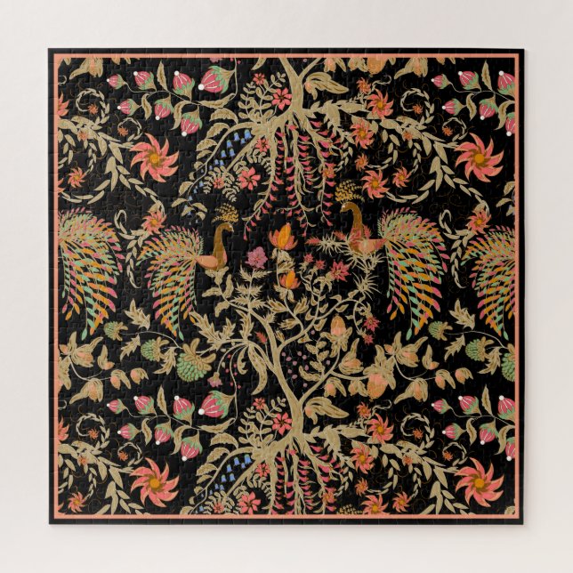 Paradies, Illustration, Garten, Vintag Puzzle (Vertikal)