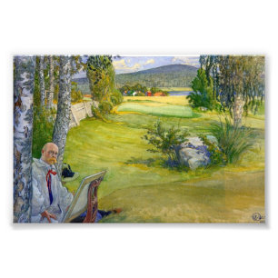 Paradies in Schweden 1910 Fotodruck