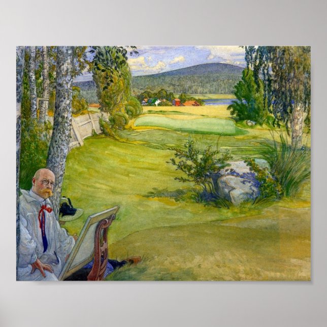 Paradies in Schweden 1910 Poster (Vorne)