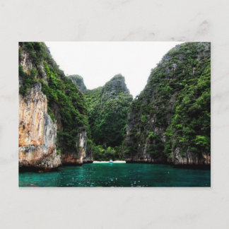 Paradies in Thailand Postkarte