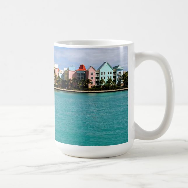 Paradies-Insel-Kaffee-Tasse Tasse (Rechts)