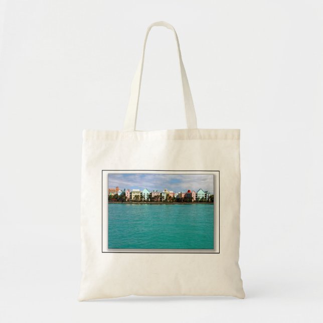 Paradies-Insel-Taschen-Tasche Tragetasche (Vorne)