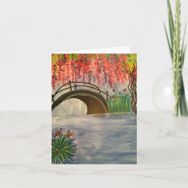 Paradies, klein, 4 Zoll x 5,6 Zoll Karte (Vorderseite)