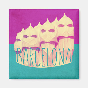 Paradies-Magnet Barcelonas Gaudi Magnet