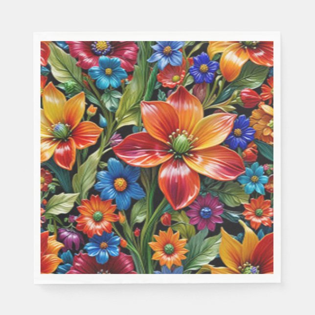 Paradies - Papiertücher Serviette (Vorderseite)