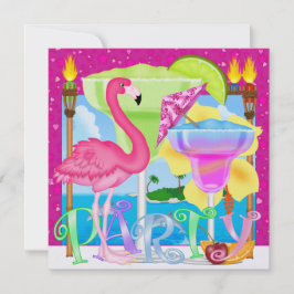 Paradies PARTY / Luau - SRF Einladung