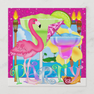 Paradies PARTY / Luau - SRF Einladung