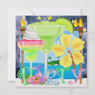 Paradies PARTY / Luau - SRF Einladung