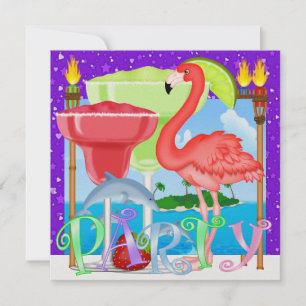 Paradies PARTY / Luau - SRF Einladung