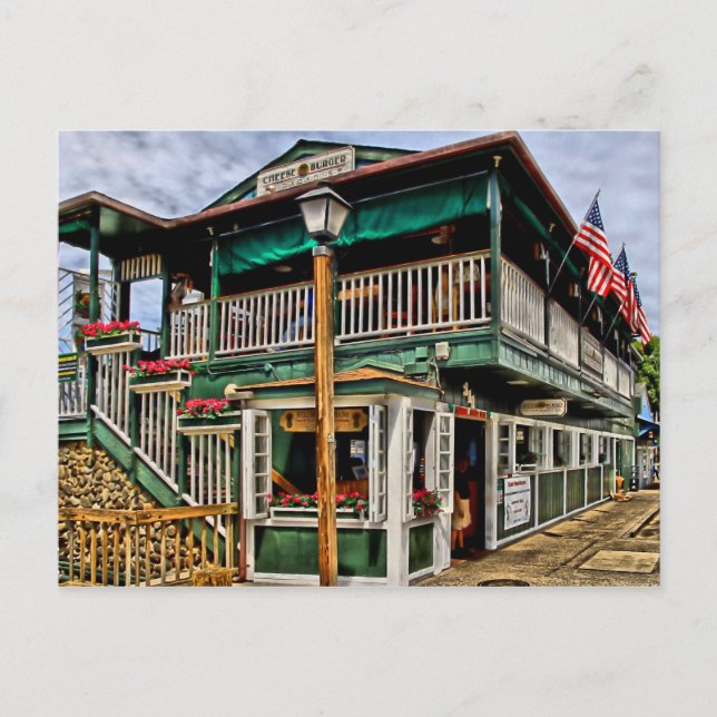 Paradies Postkarte (Vorderseite)