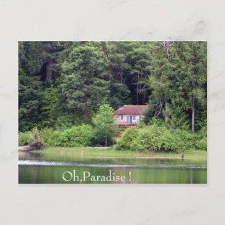 Paradies Postkarte