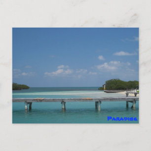 Paradies Postkarte