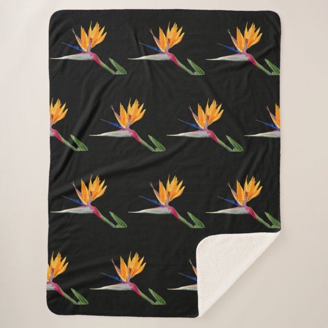 Paradies-Stil-Decke groß Sherpadecke (Vorderseite)