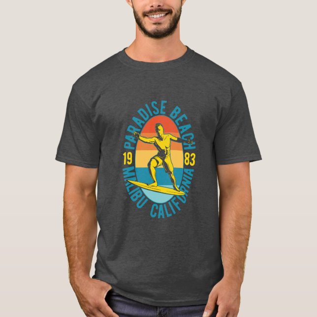Paradiesstrand T-Shirt (Vorderseite)