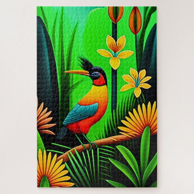 Paradiesvogel 1014 Stück Jigsaw Puzzle (Vertikal)
