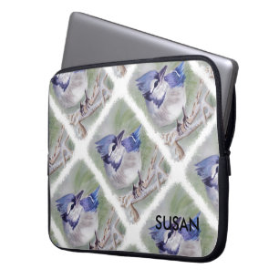 PARADIESVOGEL BLAU LAPTOPSCHUTZHÜLLE