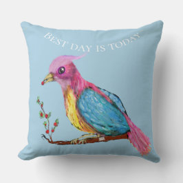 Paradiesvogel | Der beste Tag ist heute das Kopfki Kissen