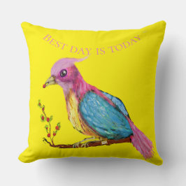 Paradiesvogel | Der beste Tag ist heute das Kopfki Kissen