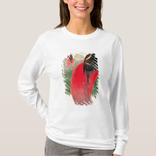 Paradiesvogel, graviert von T. Walter T-Shirt