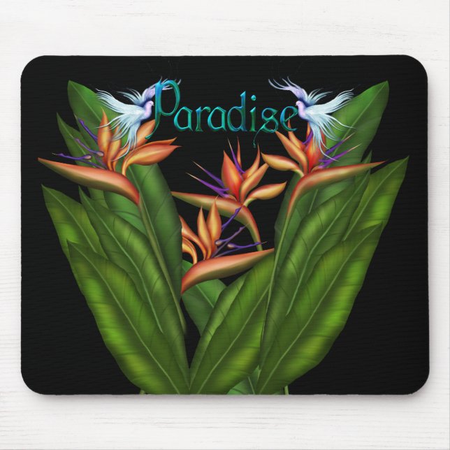 Paradiesvogel Mousepad (Vorne)