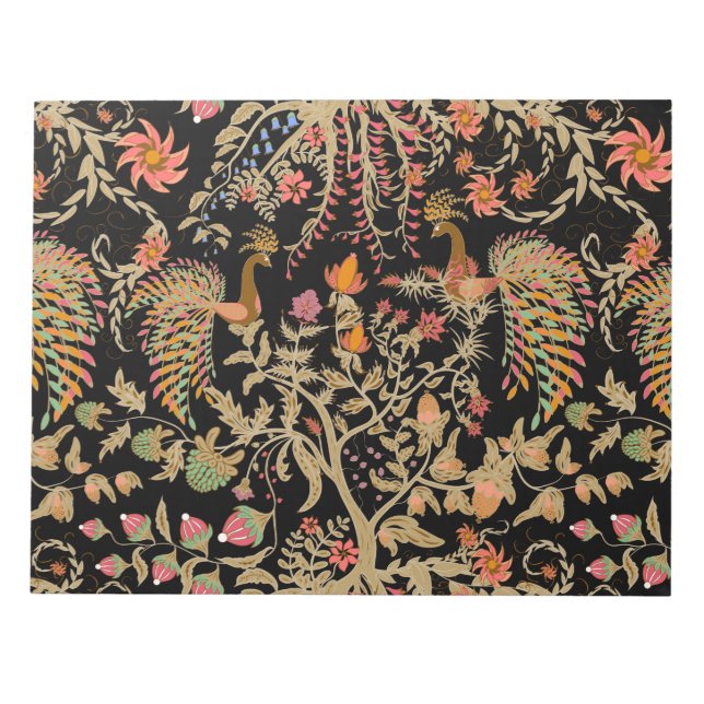 Paradiesvögel Notizblock (Vorderseite)