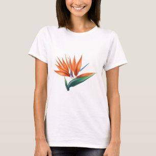 Paradiesvogel, strelitzia exotische Blume T-Shirt